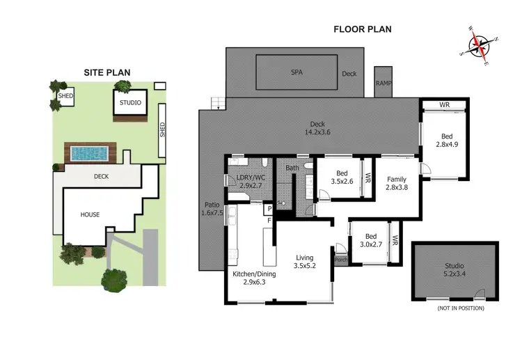 Floorplan of Homely house listing, 57 Holmegate Crescent, Cranebrook NSW 2749