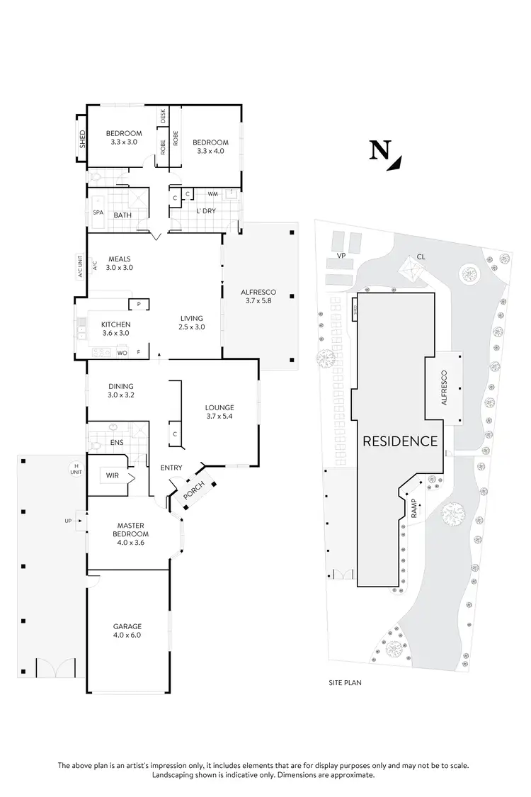 Floorplan of Homely house listing, 21 Pilain Crescent, Keilor Downs VIC 3038