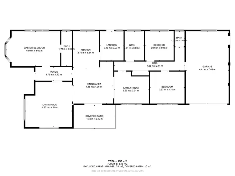 Floorplan of Homely house listing, 32 Lorking, Parkes NSW 2870
