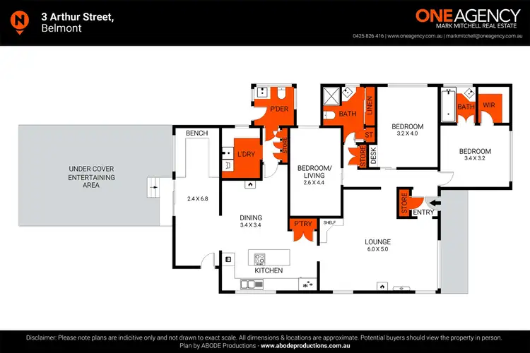 Floorplan of Homely house listing, 3 Arthur Street, Belmont VIC 3216