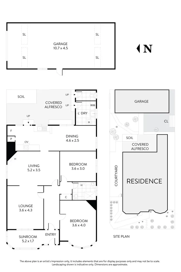 Floorplan of Homely house listing, 24 Thomson Street, Maidstone VIC 3012