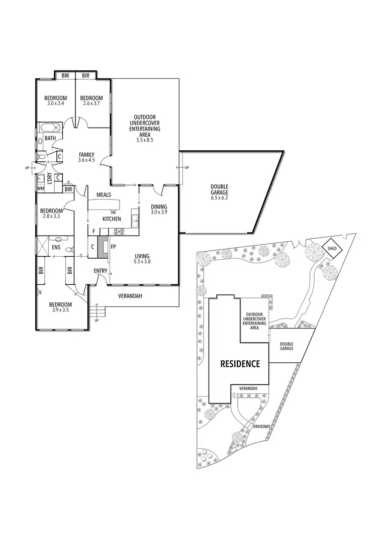 Floorplan of Homely house listing, 13 Regal Court, Vermont South VIC 3133