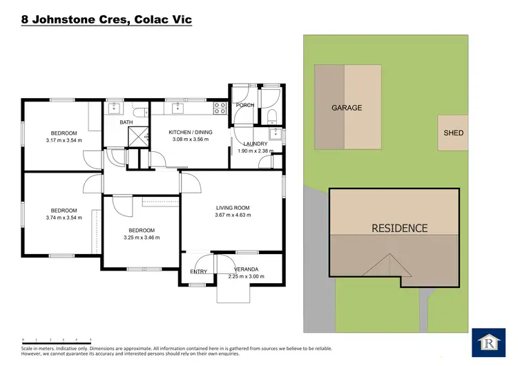 Floorplan of Homely house listing, 8 Johnstone Crescent, Colac VIC 3250