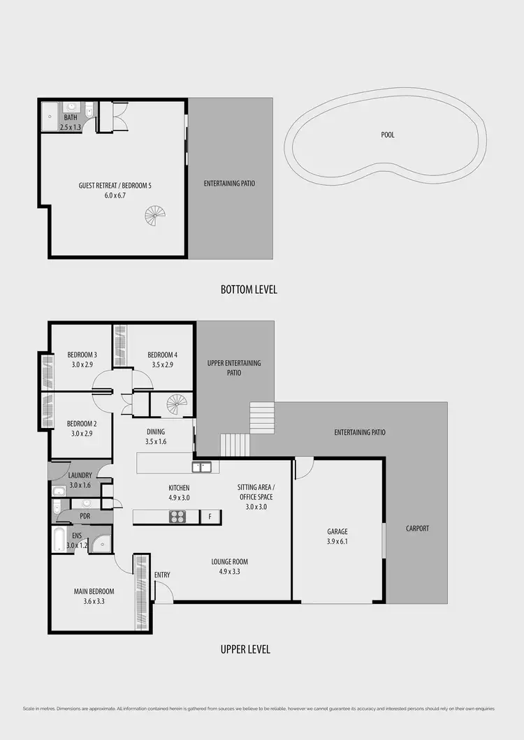 Floorplan of Homely house listing, 16 Hakea Drive, Muswellbrook NSW 2333