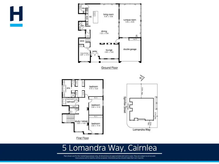 Floorplan of Homely house listing, 5 Lomandra Way, Cairnlea VIC 3023