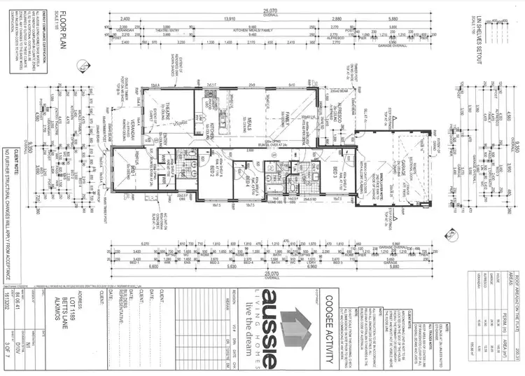 Floorplan of Homely house listing, 2 Betts Lane, Alkimos WA 6038