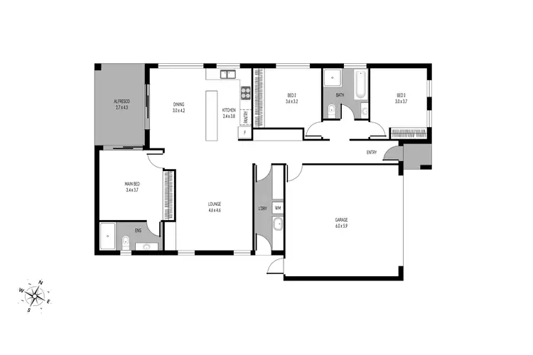 Floorplan of Homely house listing, 11 Dorrie Crescent, Moncrieff ACT 2914