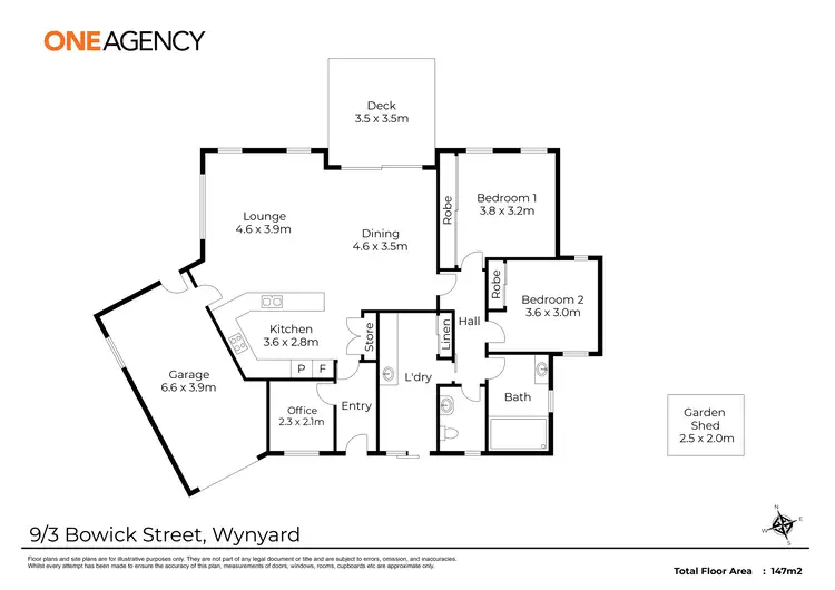 Floorplan of Homely unit listing, 9/3 Bowick Street, Wynyard TAS 7325