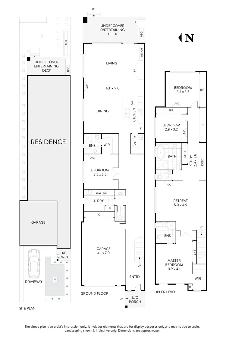 Floorplan of Homely house listing, 9a Ryder Street, Niddrie VIC 3042