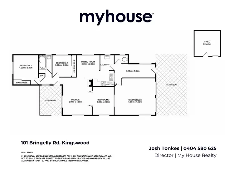 Floorplan of Homely house listing, 101 Bringelly Road, Kingswood NSW 2747