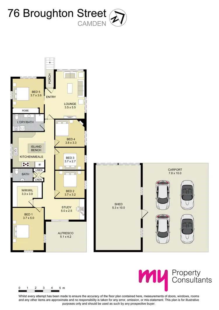 Floorplan of Homely house listing, 76 Broughton Street, Camden NSW 2570