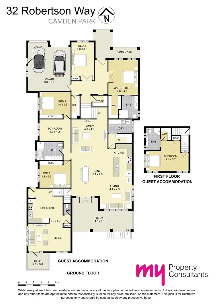 Floorplan of Homely house listing, 32 Robertson Way, Camden Park NSW 2570