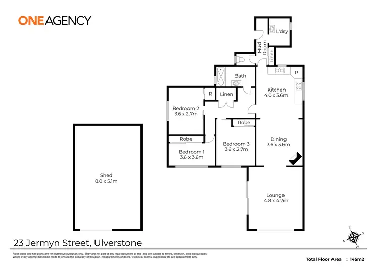 Floorplan of Homely house listing, 23 Jermyn Street, Ulverstone TAS 7315