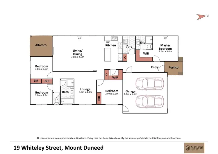 Floorplan of Homely house listing, 19 Whiteley Street, Mount Duneed VIC 3217