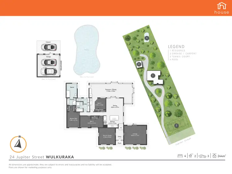 Floorplan of Homely house listing, 24 Jupiter Street, Wulkuraka QLD 4305