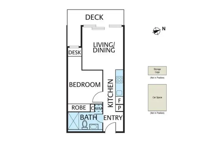 Floorplan of Homely apartment listing, 811/32 Lilydale Grove, Hawthorn East VIC 3123