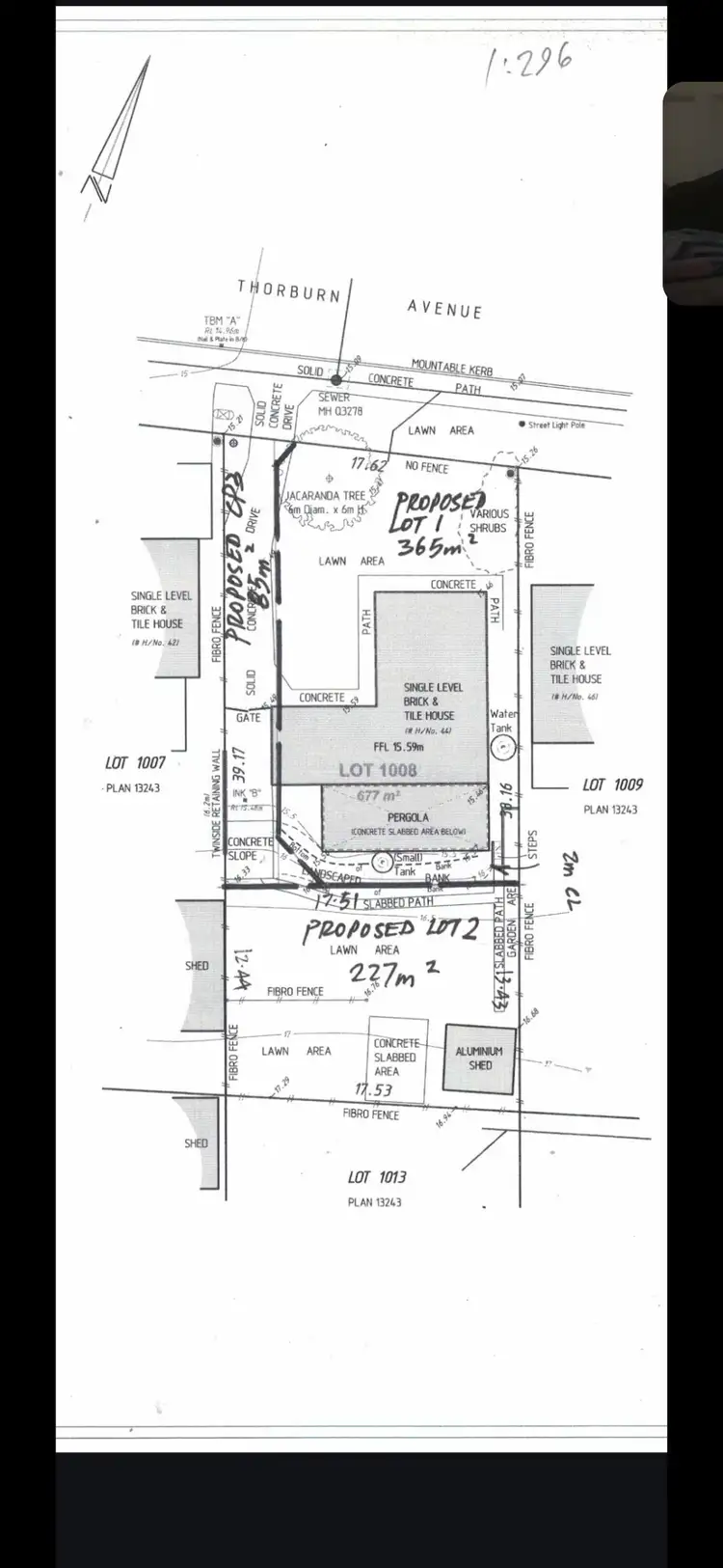 Floorplan of Homely land listing, 44A Thorburn Avenue, Beechboro WA 6063
