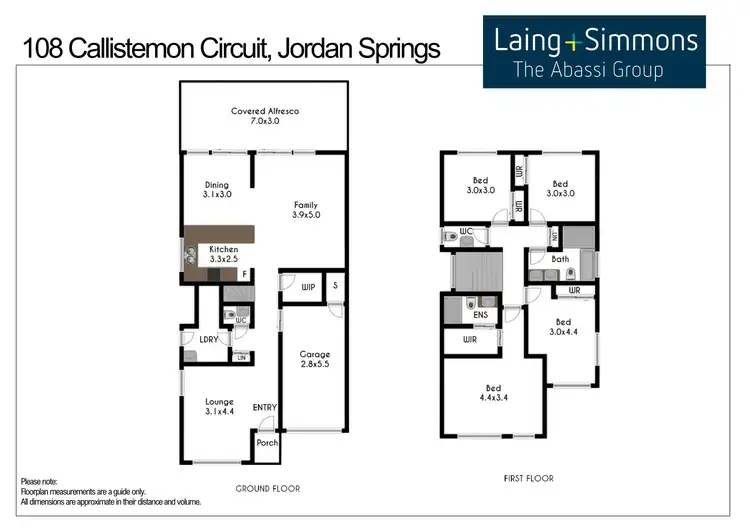 Floorplan of Homely house listing, 108 Callistemon Circuit, Jordan Springs NSW 2747