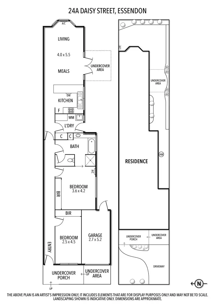 Floorplan of Homely house listing, 24a Daisy Street, Essendon VIC 3040