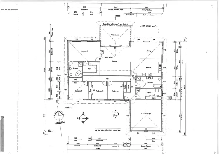 Floorplan of Homely house listing, 7 Ivon Court, Uralla NSW 2358