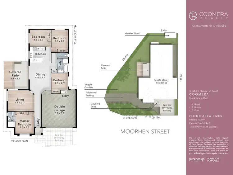 Floorplan of Homely house listing, 4 Moorhen Street, Coomera QLD 4209