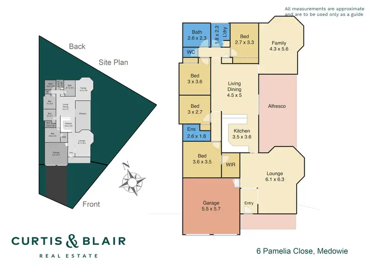 Floorplan of Homely house listing, 6 Pamelia Close, Medowie NSW 2318