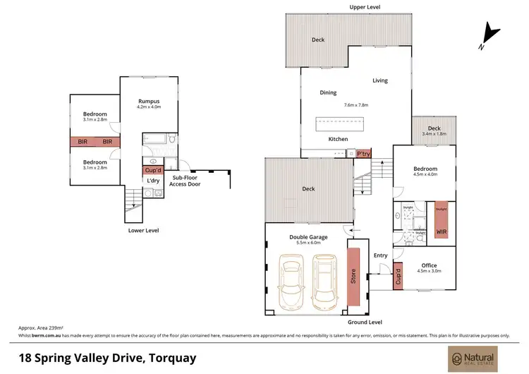 Floorplan of Homely house listing, 18 Spring Valley Drive, Torquay VIC 3228