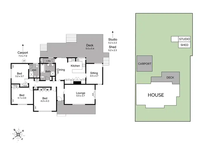 Floorplan of Homely house listing, 21 Hall Street, Creswick VIC 3363