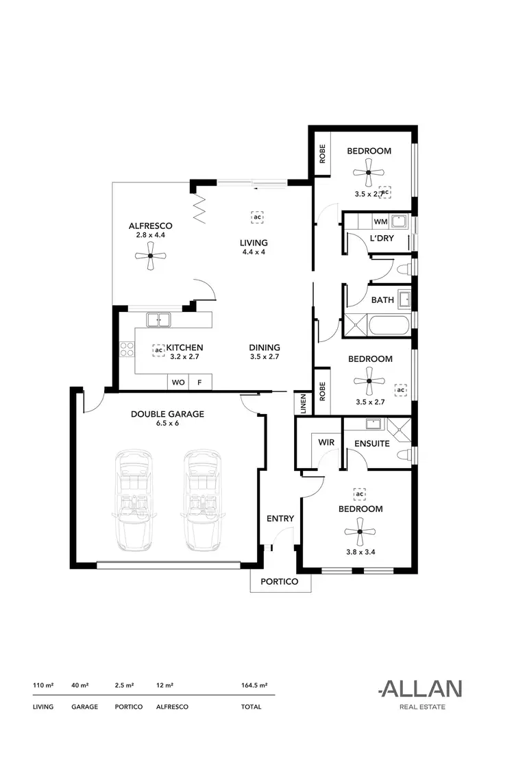 Floorplan of Homely house listing, 4a Rosslyn Street, Glengowrie SA 5044