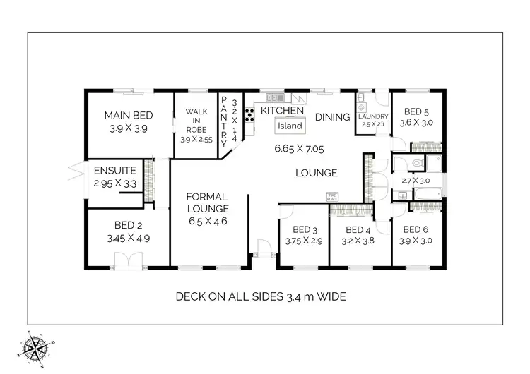 Floorplan of Homely rural property listing, 135 Mahers Road, Bellingen NSW 2454