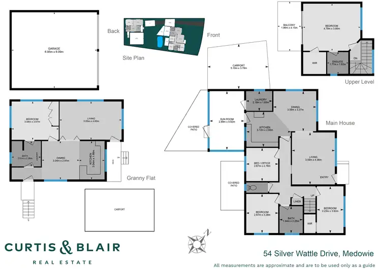 Floorplan of Homely house listing, 54 Silver Wattle Drive, Medowie NSW 2318
