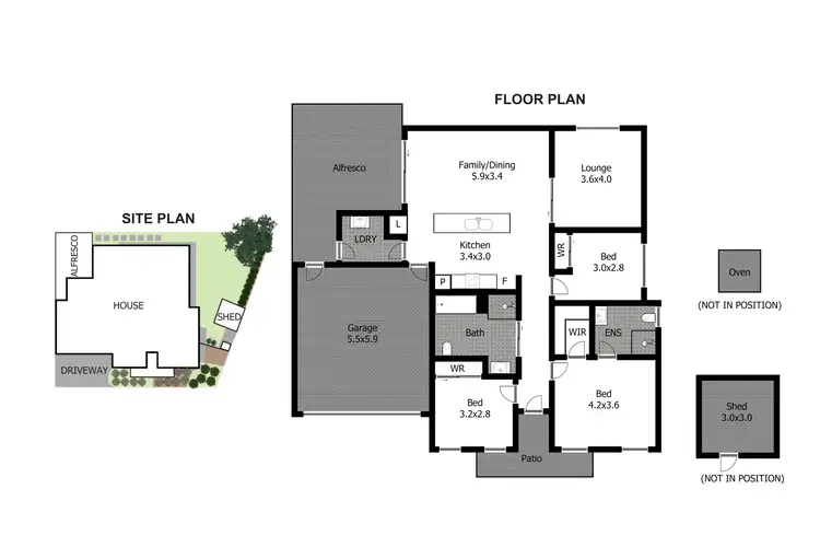 Floorplan of Homely house listing, 4/6 Lofty Place, Cranebrook NSW 2749