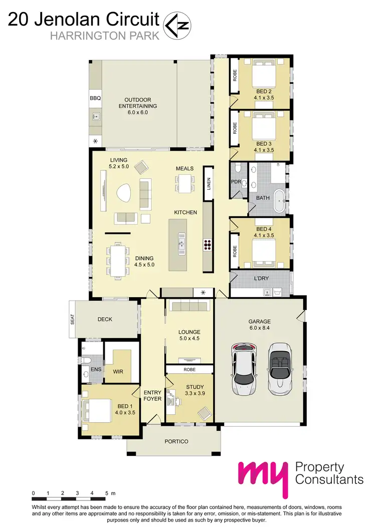 Floorplan of Homely house listing, 20 Jenolan Circuit, Harrington Park NSW 2567