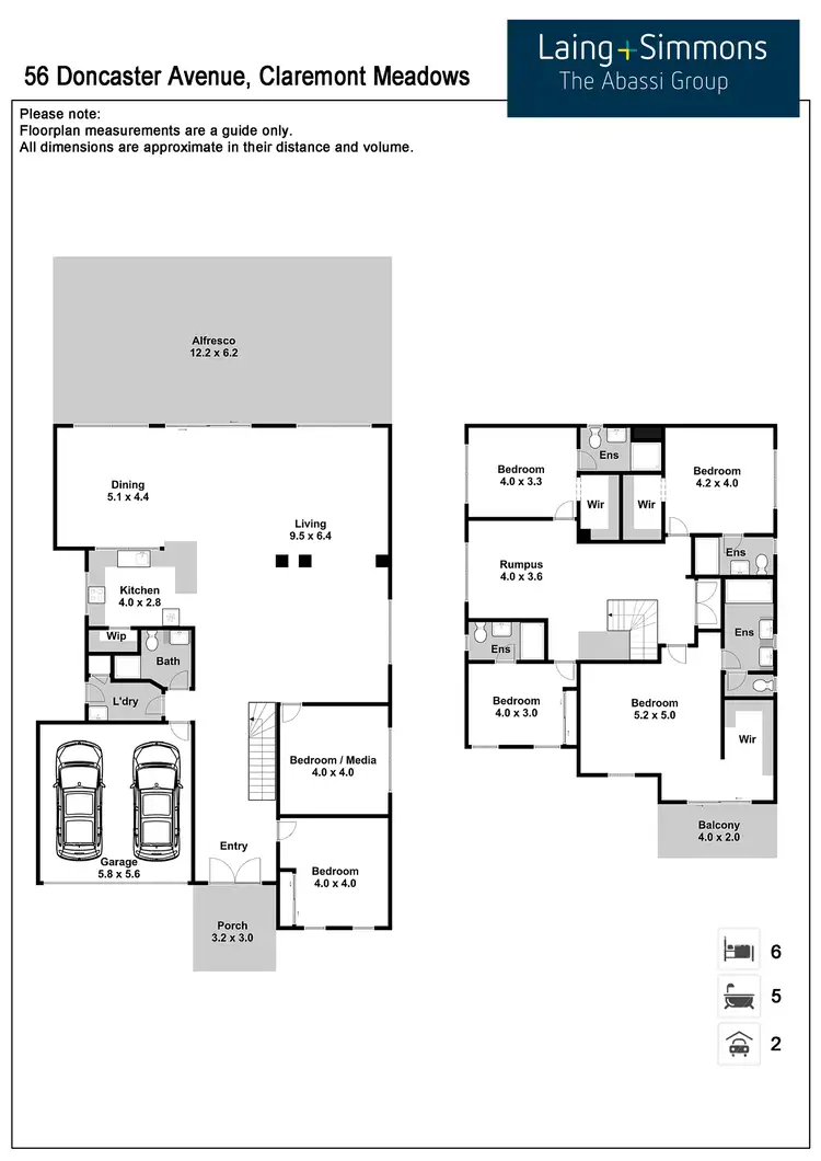 Floorplan of Homely house listing, 56 Doncaster Avenue, Claremont Meadows NSW 2747