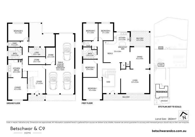Floorplan of Homely house listing, 24-26 Tamarind Drive, Cordeaux Heights NSW 2526