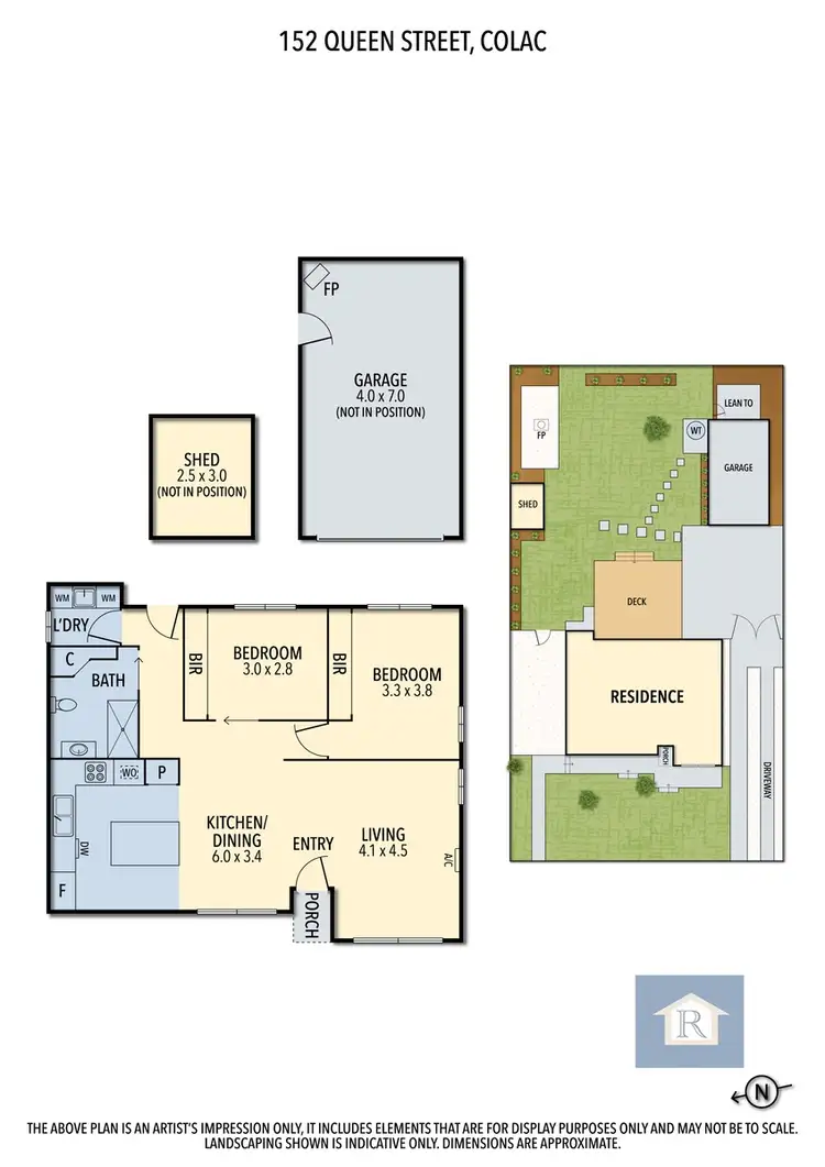 Floorplan of Homely house listing, 152 Queen Street, Colac VIC 3250