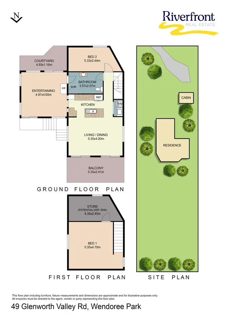 Floorplan of Homely house listing, 49 Glenworth Valley Road, Wendoree Park NSW 2250