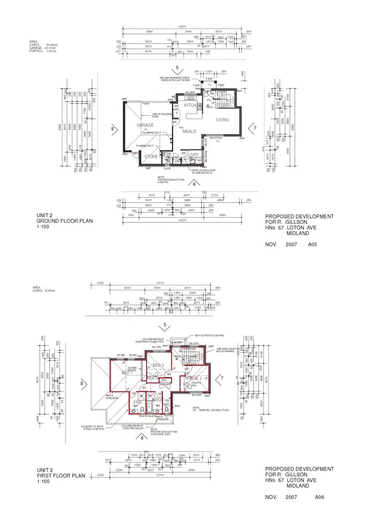 Floorplan of Homely townhouse listing, 2/67 Loton Avenue, Midland WA 6056
