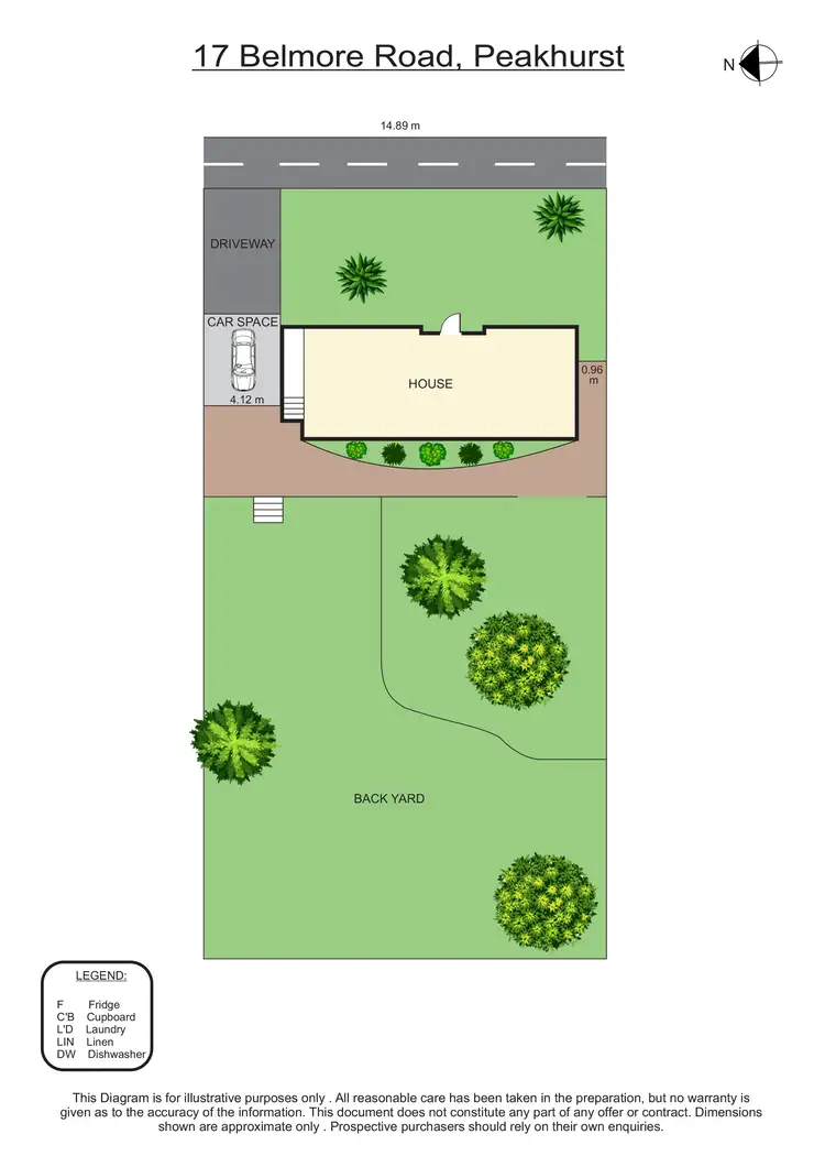 Floorplan of Homely house listing, 17 Belmore Road, Peakhurst NSW 2210