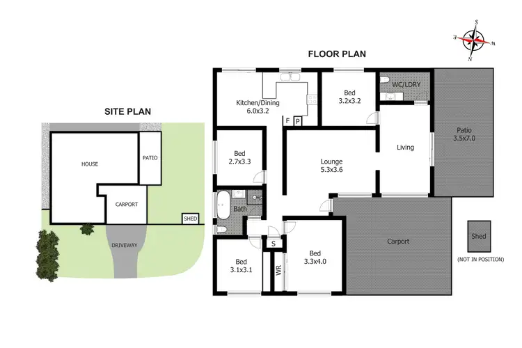 Floorplan of Homely house listing, 18 Borrowdale Way, Cranebrook NSW 2749