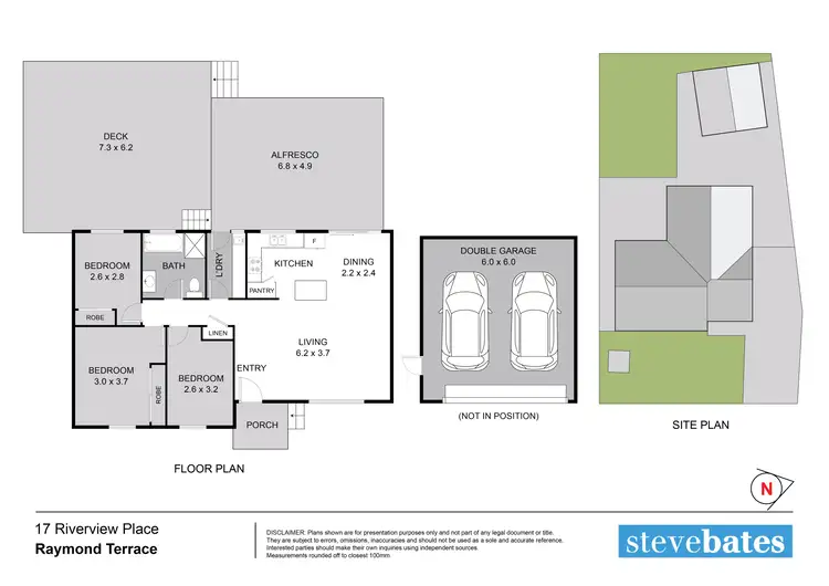 Floorplan of Homely house listing, 17 Riverview Place, Raymond Terrace NSW 2324