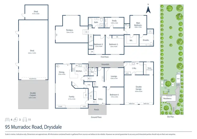 Floorplan of Homely house listing, 95 Murradoc Road, Drysdale VIC 3222