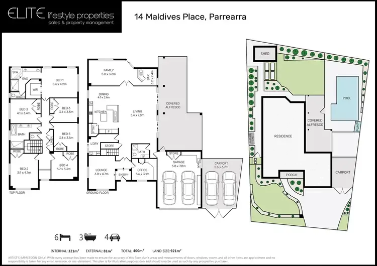 Floorplan of Homely house listing, 14 Maldives Place, Kawana Island QLD 4575