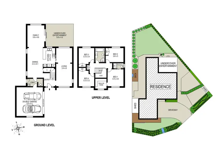 Floorplan of Homely house listing, 6 Bamboo Way, Stanhope Gardens NSW 2768