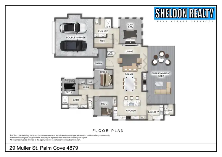 Floorplan of Homely house listing, 29 Muller Street, Palm Cove QLD 4879