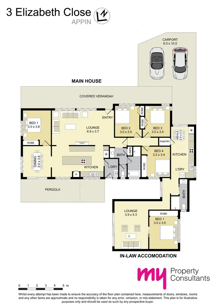 Floorplan of Homely house listing, 3 Elizabeth Close, Appin NSW 2560