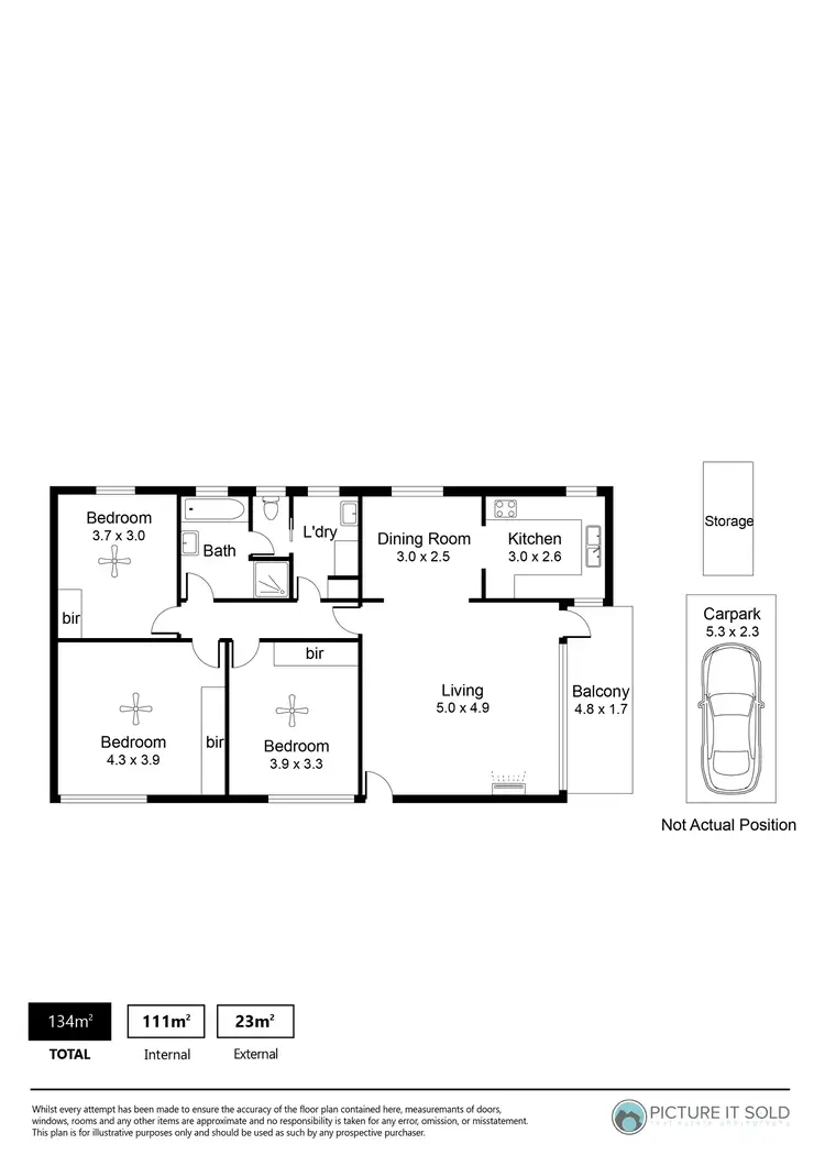 Floorplan of Homely apartment listing, 1/7 Wellington Square, North Adelaide SA 5006