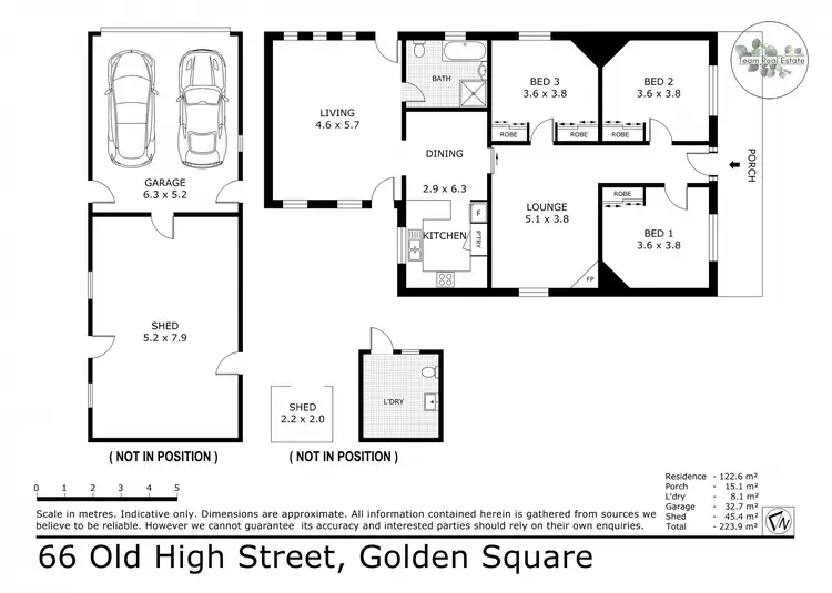 Floorplan of Homely house listing, 66 Old High Street, Golden Square VIC 3555