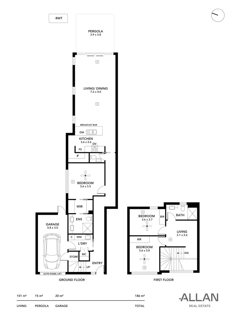 Floorplan of Homely house listing, 3A Reid Street, Seacombe Gardens SA 5047