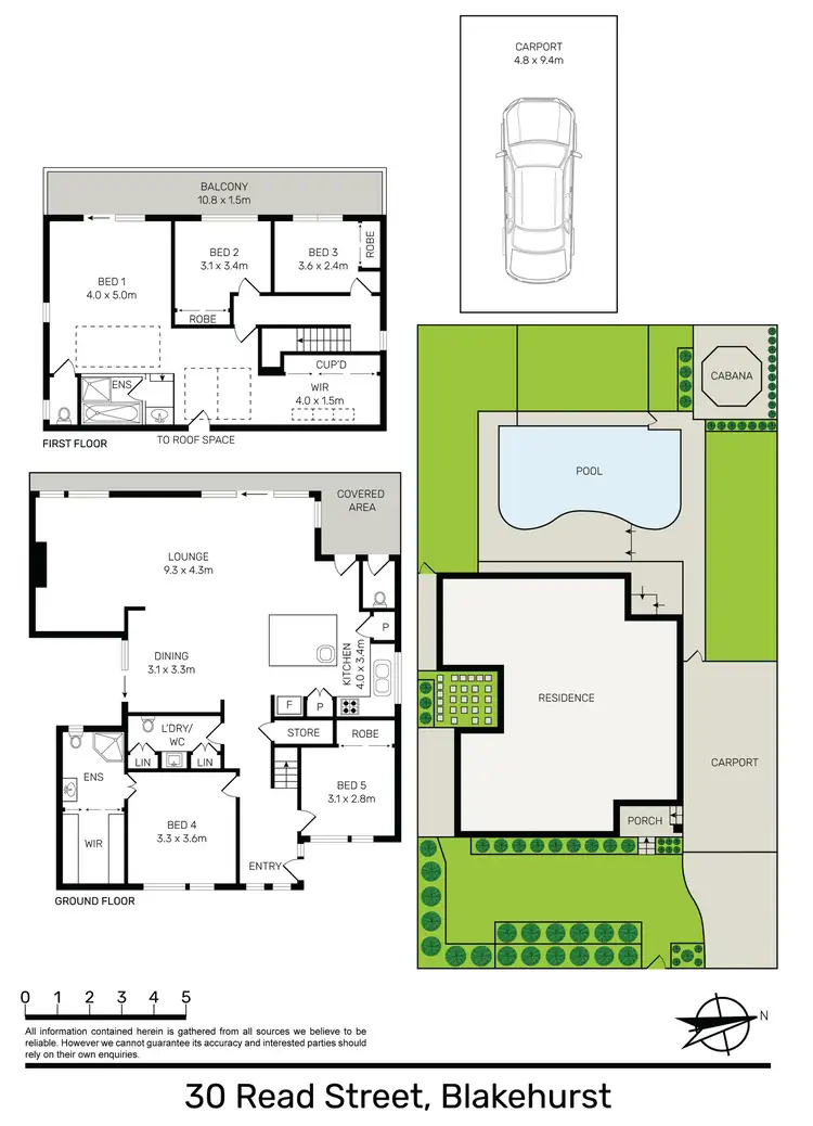 Floorplan of Homely house listing, 30 Read Street, Blakehurst NSW 2221